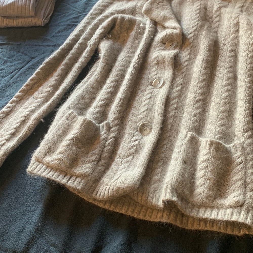Nylon Angora & Rabbit hair Sweater